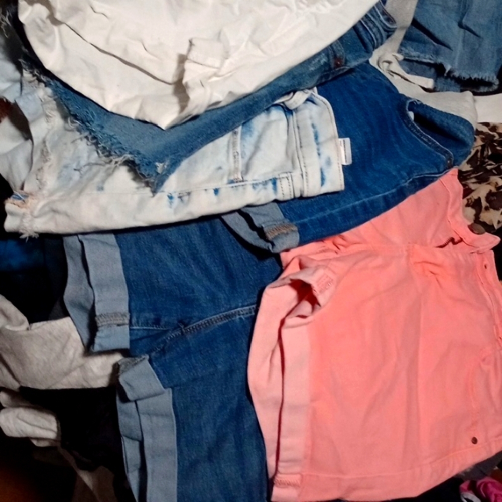 Jean shorts and pants of all kinds